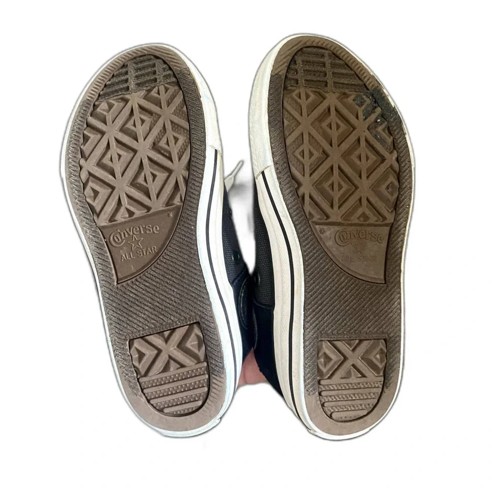 Converse Chuck Taylor All Star Axel Mid Top‎ Sneakers Black Grunge Youth Size 13